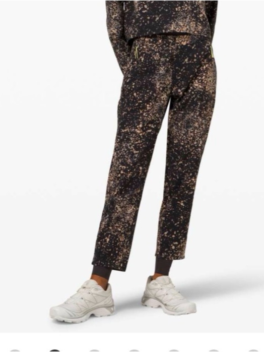 Lululemon Lab Revera Jogger Print Planet Surface Black Granite Multi extra large
